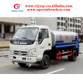 FOTON 4x2 4000liter Carbon Stahl Mini Trink Wassertanker zum Verkauf